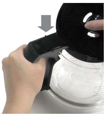 BEEM FRESH-AROMA-PERFECT II DUO  -  FRESH-AROMA-PERFECT THERMOLUX -  FRESH-AROMA-PERFECT THERMOSTAR - Removing and fitting the lid of the coffee jug - 3