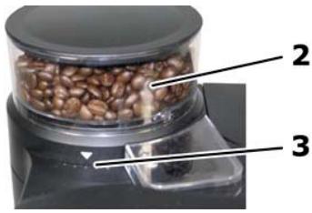 BEEM FRESH-AROMA-PERFECT II DUO  -  FRESH-AROMA-PERFECT THERMOLUX -  FRESH-AROMA-PERFECT THERMOSTAR - Setting the grinding fineness - 1