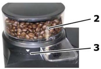 BEEM FRESH-AROMA-PERFECT II DUO  -  FRESH-AROMA-PERFECT THERMOLUX -  FRESH-AROMA-PERFECT THERMOSTAR - Mahlgrad einstellen - 1