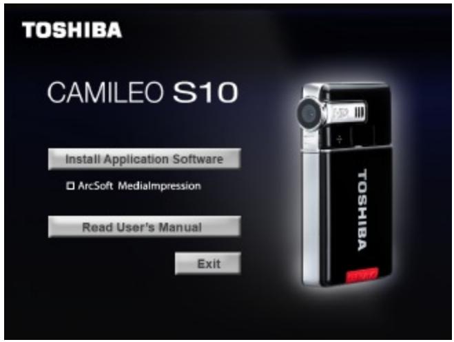 TOSHIBA CAMILEO S10 - Installer des logiciels fournis pour correctement visionner des films sur le PC - 1