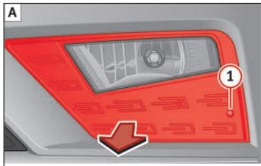 SEAT LEON 2020 - Ampoule du phare antibrouillard* - 1