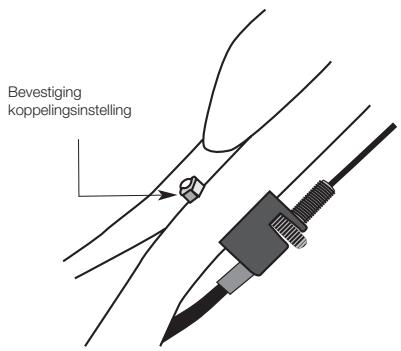 MASPORT OLYMPIC 400 - DE INSTELKABEL VOOR DE KOOIROL-KOPPELING MONTEREN. - 2