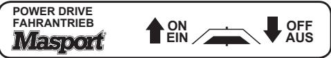 MASPORT OLYMPIC 400 - Symbols used on the Machine - 7