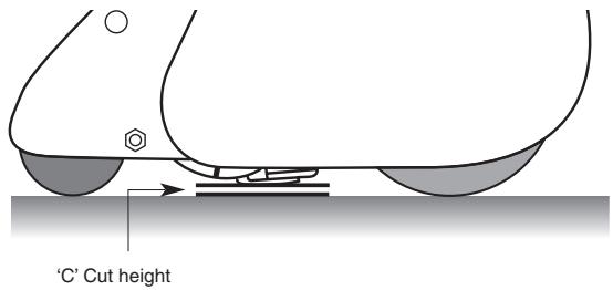MASPORT OLYMPIC 400 - CUTTING HEIGHT ADJUSTMENT - 1