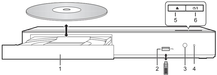 PANASONIC DP-UB450 - Avant - 1