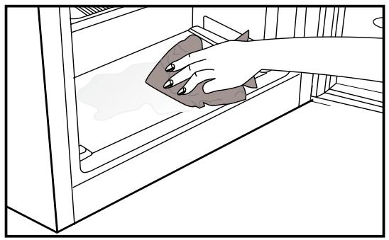 GRAM FS 3215-90 - Defrosting the freezer - 1