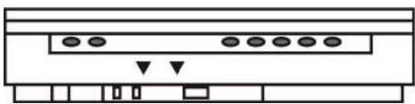 AKAI ATE-43B6344K - ATE-55B5544K - Branchement de l'antenne - 4