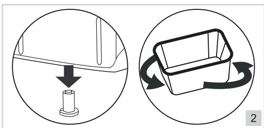 BESTRON ABM2003 EASY KITCHEN - GEBRUIK - Een brood bakken - 1