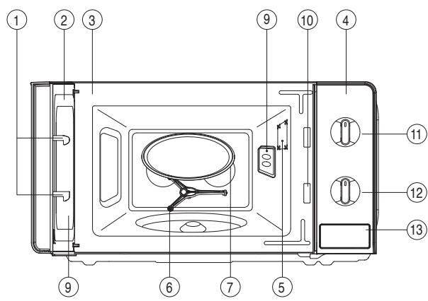 DAEWOO KOR-6F07 - DIAGRAMA GENERAL - 1