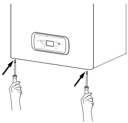CHAFFOTEAUX ET MAURY CHAFFOTEAUX & MAURY INOA GREEN ULTRA - Instructions pour démontage de l'habillage et inspection de l'appareil. - 1