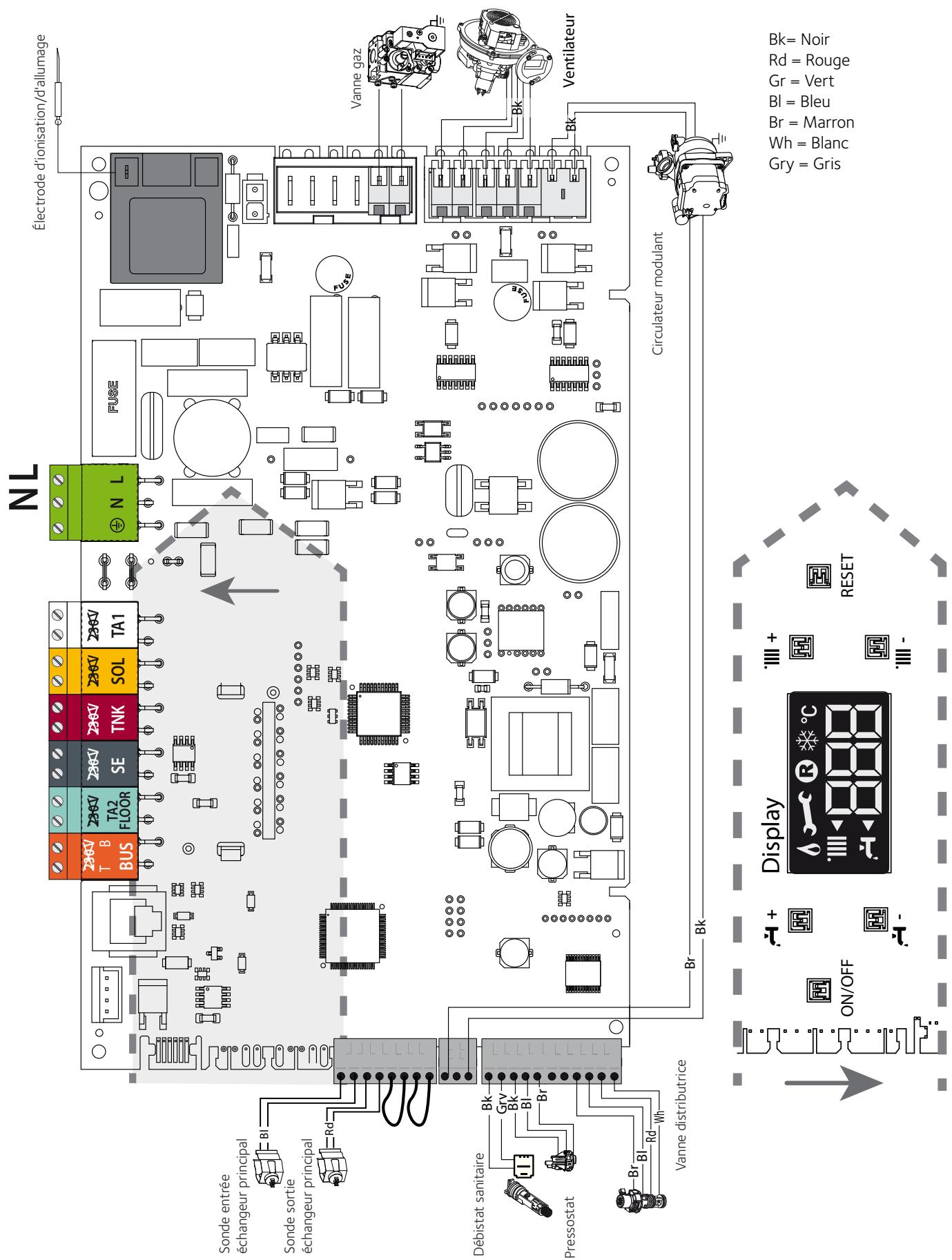 CHAFFOTEAUX ET MAURY CHAFFOTEAUX & MAURY INOA GREEN ULTRA - Raccordement d'un thermostat d'ambiance - 1