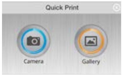 POLAROID MOBILE ZIP - Tap the Quick Print button - 2