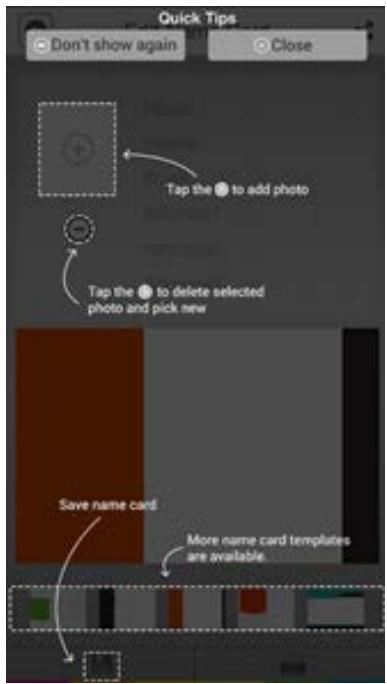 POLAROID MOBILE ZIP - Name Card - 2