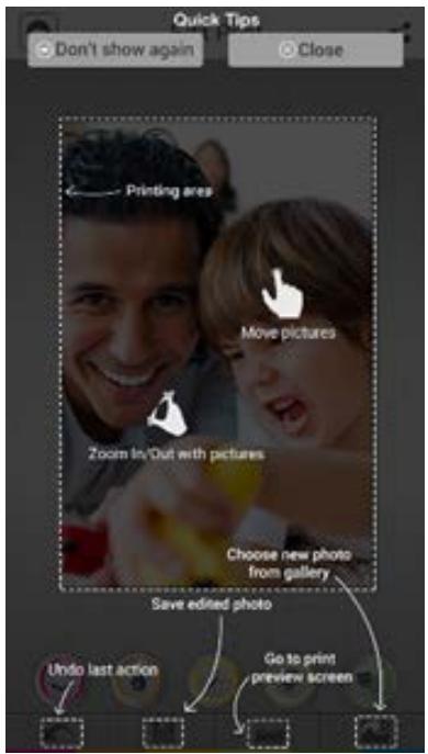 POLAROID MOBILE ZIP - Editing Quick Tips - 1
