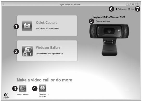 LOGITECH C920 REFRESH - Informazioni sul software della webcam Logitech - 1