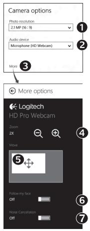 LOGITECH C920 REFRESH - Regolazione impostazioni webcam. - 1