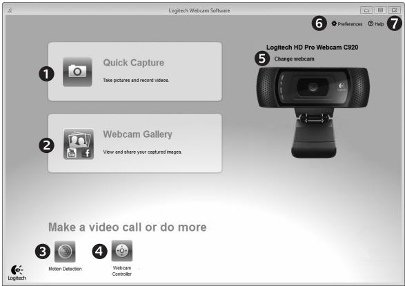 LOGITECH C920 REFRESH - Comprender o Software Logitech Webcam - 1