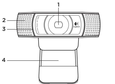 LOGITECH C920 REFRESH - Finjustera webbkameran under ett videosamtal - 5