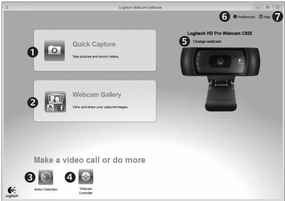 LOGITECH C920 REFRESH - Logitech Webcam Software - 1