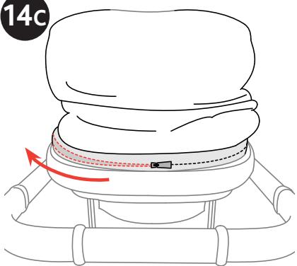 CHICCO PACK URBAN PLUS - Installation de la capota - 3