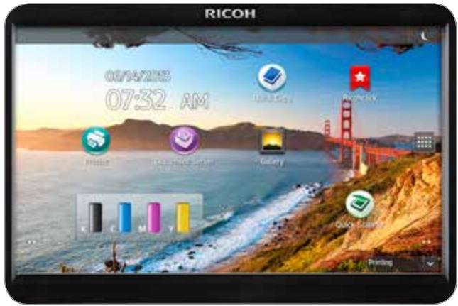 RICOH MPC3003 & MP C3003 - Step up your productivity with Ricoh's leading edge display technology - 1