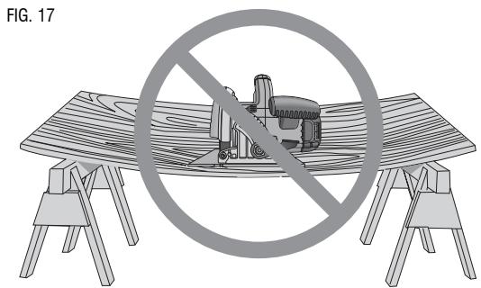 DEWALT DWE560K - Workpiece Support (Fig. 16-19) - 2