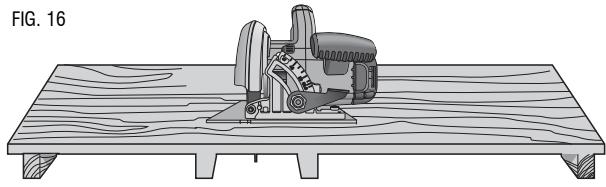 DEWALT DWE560K - Workpiece Support (Fig. 16-19) - 1