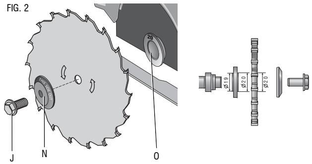 DEWALT DWE560K - TO INSTALL THE BLADE (FIG. 2-5) - 1