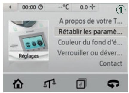 VORWERK THERMOMIX TM5 - Changer le fond d'écran - 1