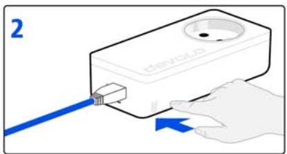 DEVOLO DLAN 650 - Crypter le réseau dlan par simple pression de bouton - 3