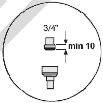 LISTO M-437 - Raccordement de l'eau froide - 1