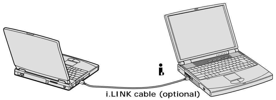 SONY PCGA-WMS5 - Connecting with i.LINK - 1
