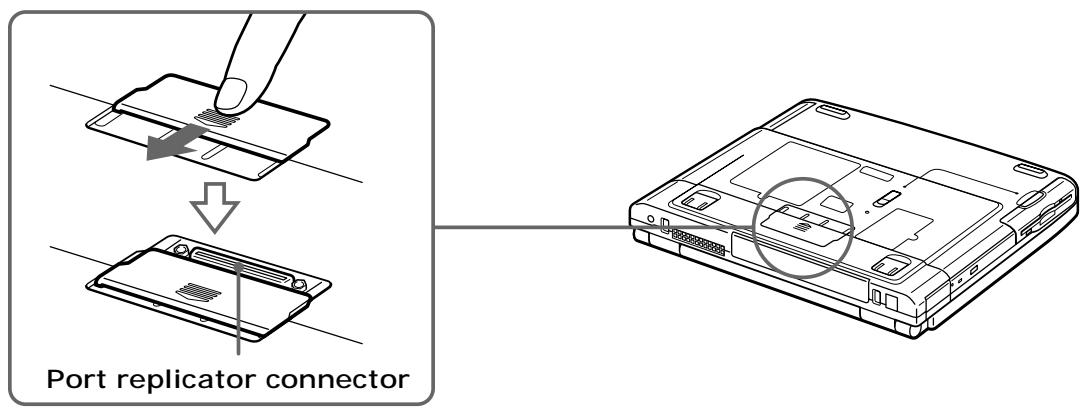 SONY PCGA-WMS5 - Port replicator connector - 1