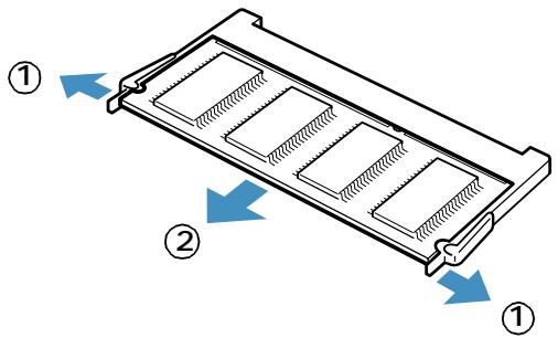 SONY PCGA-WMS5 - Removing memory module - 1