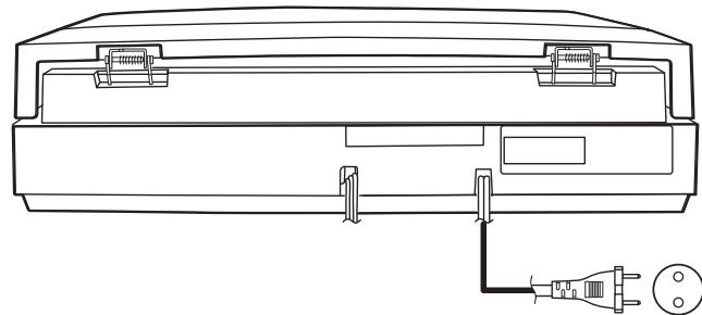 MARANTZ TT5005 - Connexion du cordon d'alimentation - 1