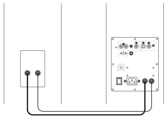 TRIANGLE LN01A - Branchement des enceintes - 1