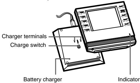 SONY RMT-TX100D - Charging the battery - 1