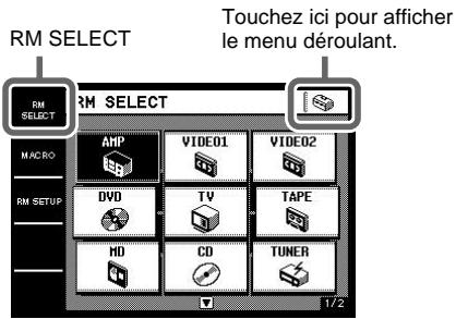 SONY RMT-TX100D - Touchez RM SELECT. - 1