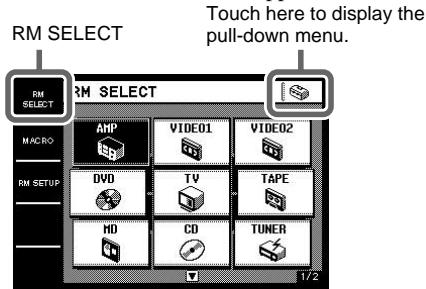 SONY RMT-TX100D - Touch RM SELECT. - 1