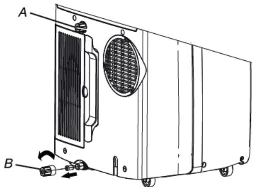 WHIRLPOOL PACB212HP - Vidange du climatiseur (modèles chauffage) - 1