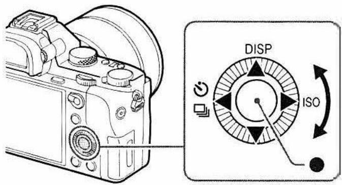 SONY ALPHA A580 - How to use the control wheel - 1