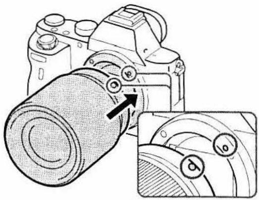 SONY ALPHA A580 - Attaching a lens - 2