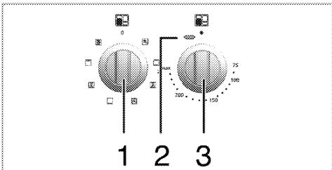 LEISURE CK100FIB - Sélection d'une température et d'un mode de fonctionnement. - 1