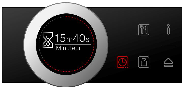 BOSCH BFR634GS1 - Réglage du minuteur - 1