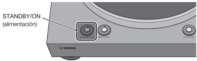 YAMAHA MUSICCAST VINYL 500 - Encendido de la unidad - 1