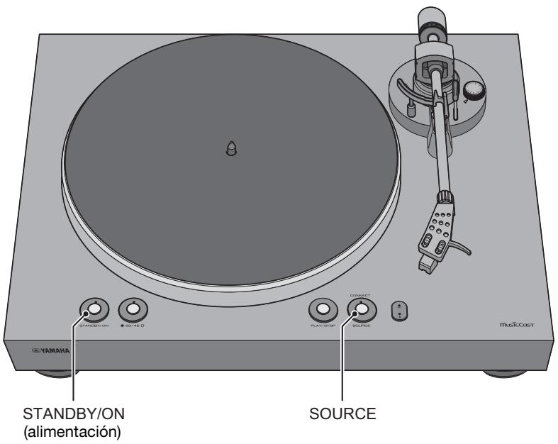 YAMAHA MUSICCAST VINYL 500 - Inicialización de los ajustes - 1