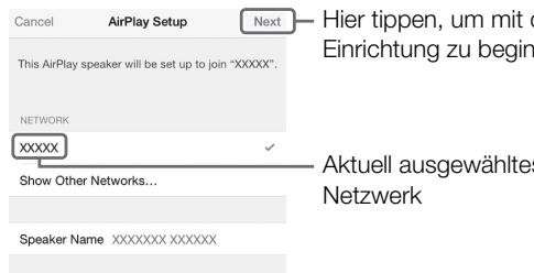YAMAHA MUSICCAST VINYL 500 - Netzwerkverbindung mit der WAC-Funktion vornehmen - 2