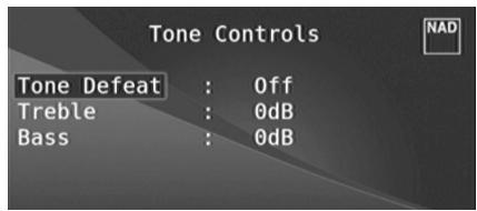 NAD T758 V3 - TONE CONTROLS (COMMANDES DETONALITE) - 1