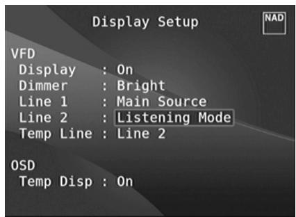NAD T758 V3 - EXÉMPLE DE PROCÉDURE POUR LA CONFIGURATION DES PRÉRÉGLAGES A/V - 4