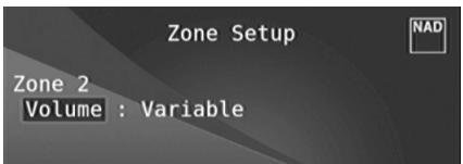 NAD T758 V3 - ZONE SETUP - 1